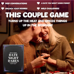 Date Night Dares diverse card collection for intimate date nights.