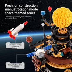 Moon orbit around Earth diagram aids intuitive space science understanding.