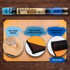 Da Vinci's Room wet erase friendly surface supports on-the-go sessions