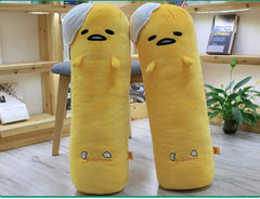 Davrcte Futurecos Lazy Egg pillow side view, large cuddle companion for sofa and bed