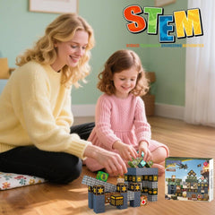 Dazhshun magnetic tiles support STEM learning through hands-on problem solving.