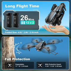 Dazlen beginner-friendly controls with one-key start reduce first-flight anxiety