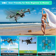 Dazlen brushless motors provide smoother, quieter flight and longer life.