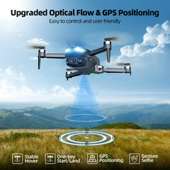 Dazlen foldable drone for travel with included carrying case