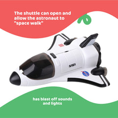 Dazmers space shuttle kid playset ideal for gifts and role play