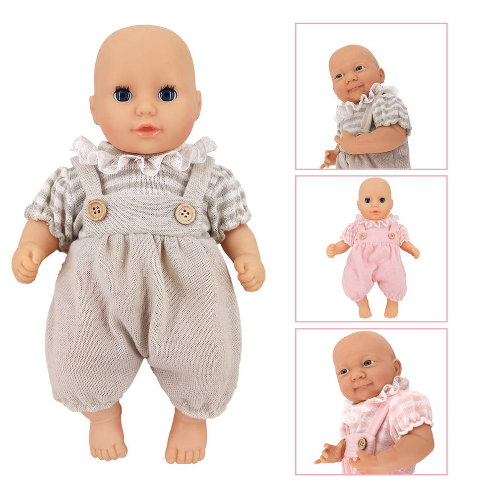 DC-BEAUTIFUL doll onesies for easy layering during playtime