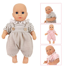 DC-BEAUTIFUL doll onesies for easy layering during playtime