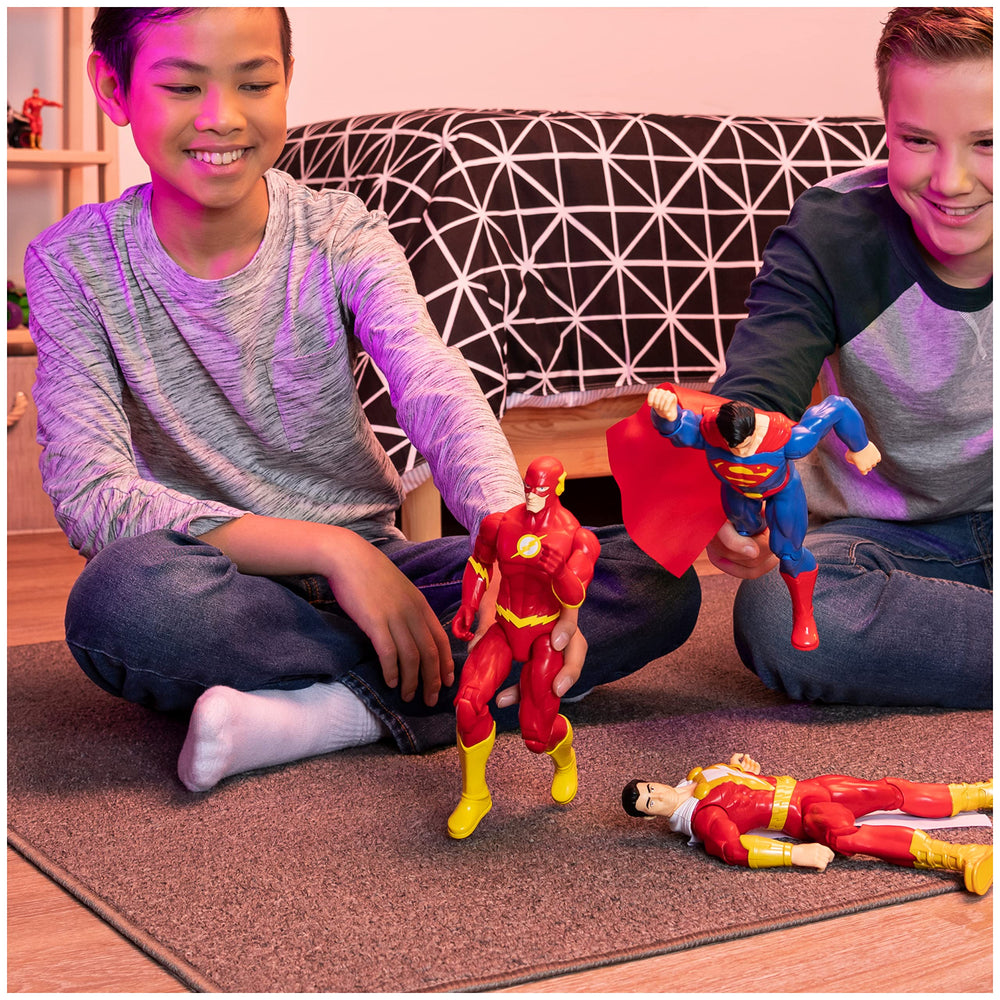 DC Comics The Flash 12-inch action figure articulation-ready pose for imaginative play.