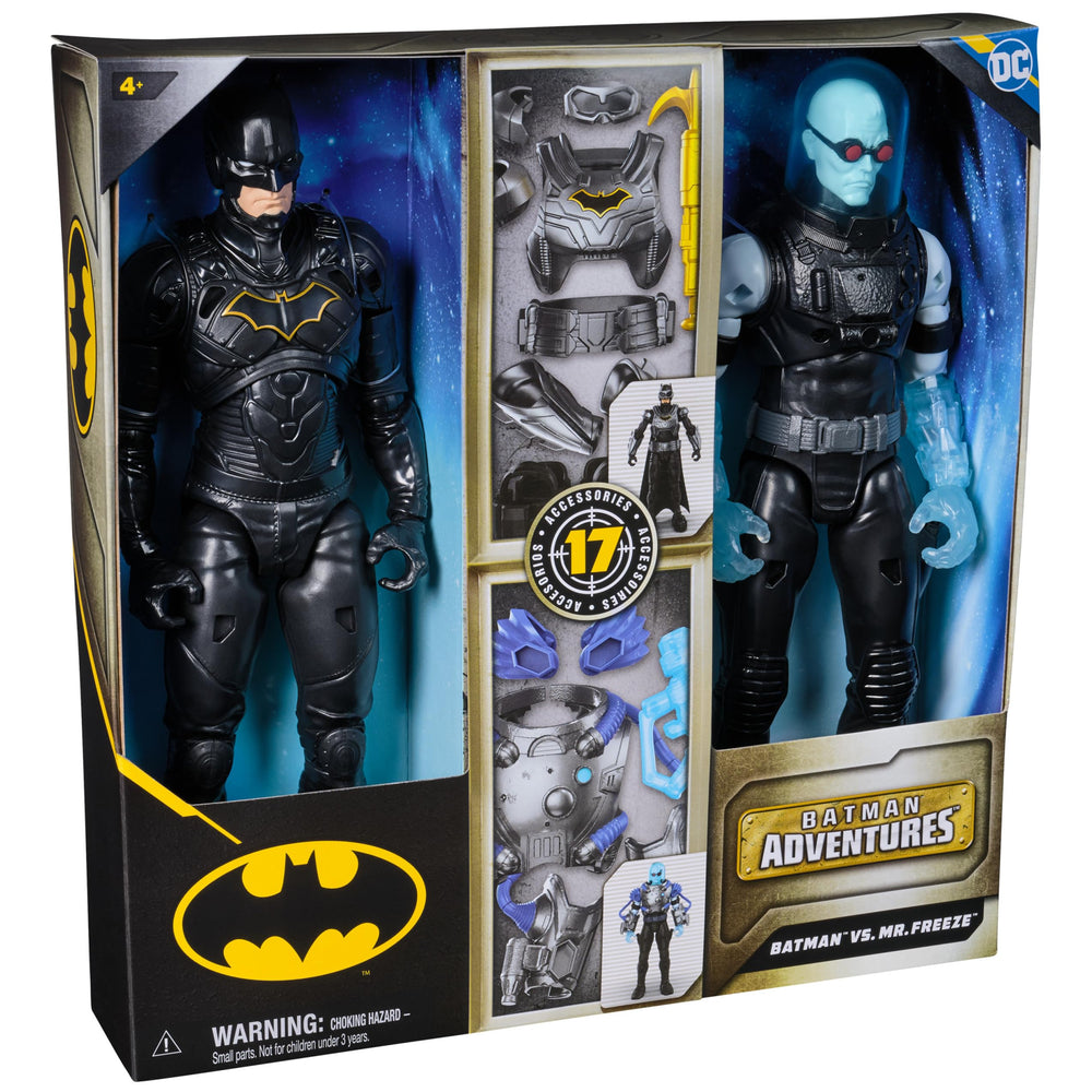 DC Comics Batman Adventures Battle Pack accessories in action-ready arrangement.