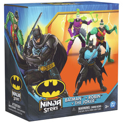 DC Comics Batman Ninja Strike 6in battle set packaging image