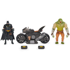 DC Comics Batman transforming Batcycle vehicle for action-packed playtime