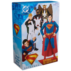 DC Comics gift-ready packaging showcasing exciting superhero set for birthdays.