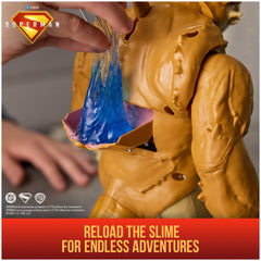 DC Comics playset showing Fortress of Solitude compatibility and expansions