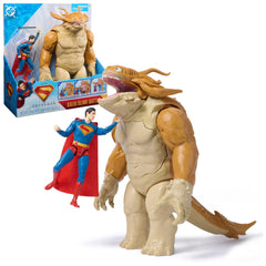 DC Comics Superman 6-inch figure in punching pose for imaginative play