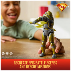 DC Comics Superman Hammer of Boravia dynamic action pose demonstrates poseability