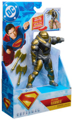 DC Comics Superman Hammer of Boravia packaging display shows contents clearly