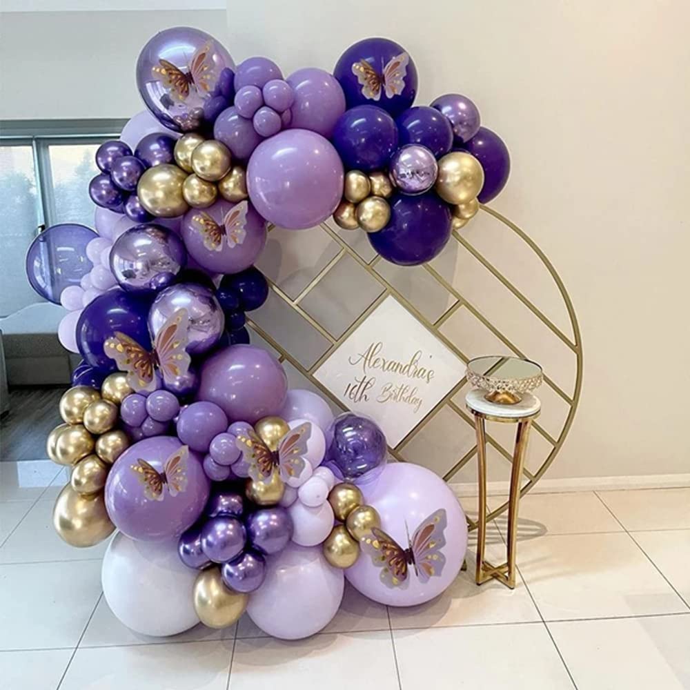 DCJHFJ light purple balloons pack creates soft, dreamy tones