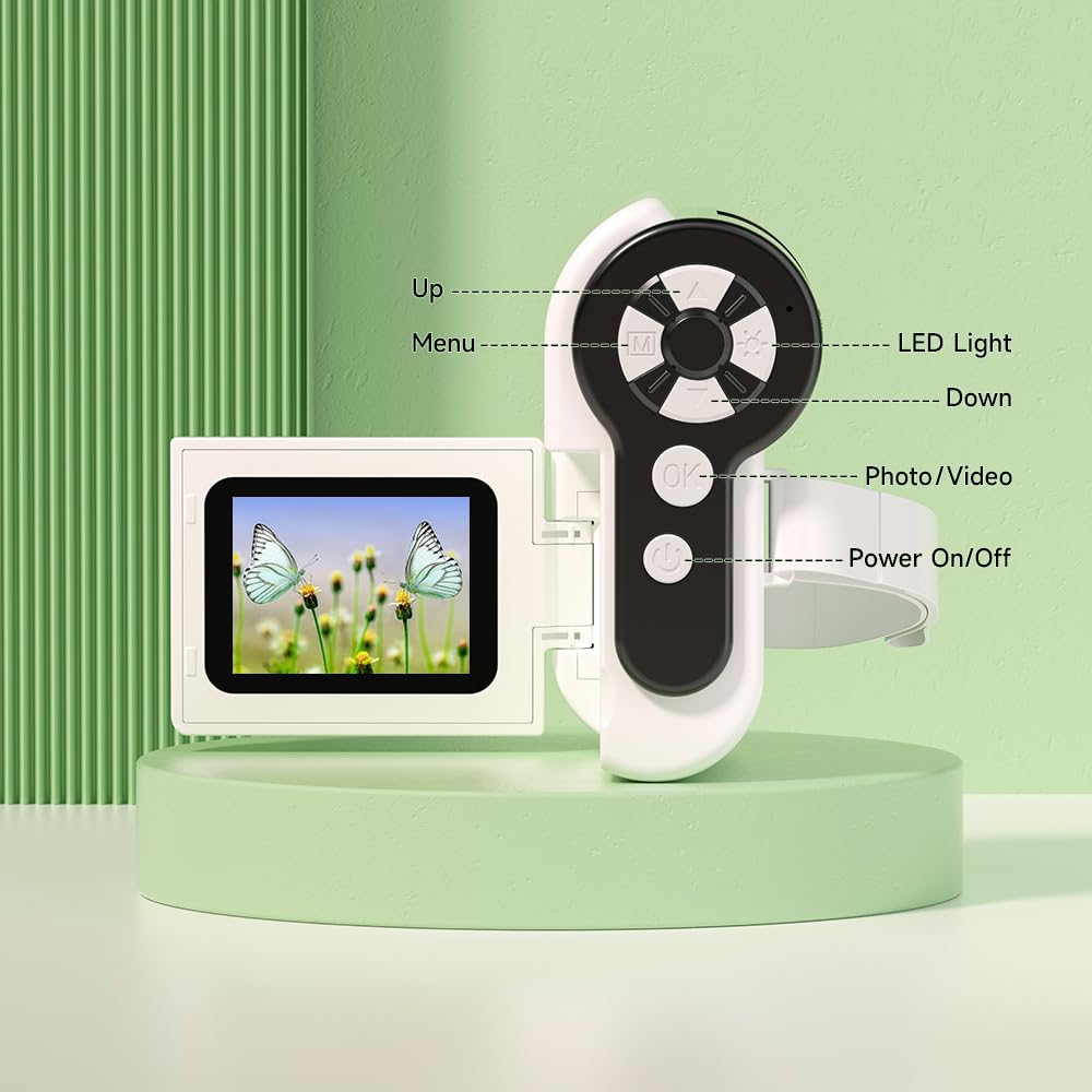 Dcorn Kids Microscope telescope mode captures distant scenes during walks