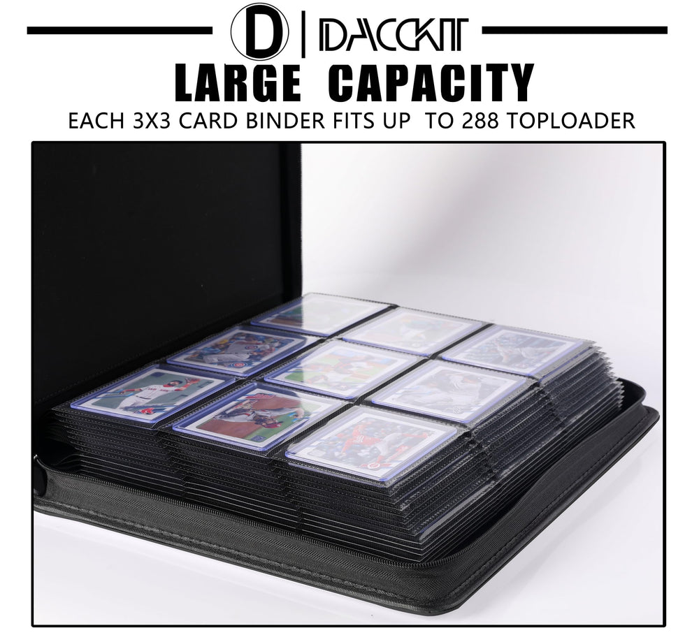 D DACCKIT Binder C open page display for quick viewing and access