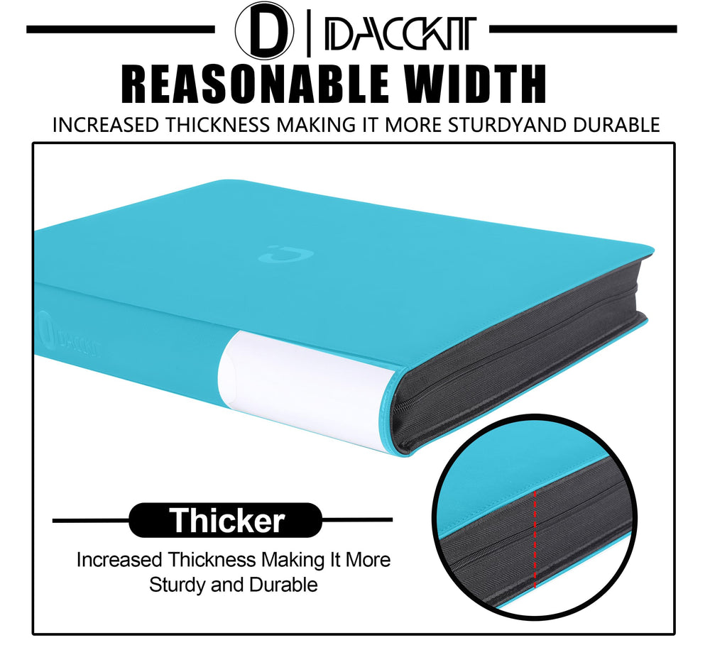 D DACCKIT water and dust resistant binder material protects contents on the go