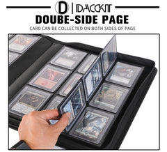 D DACCKIT internal pockets with padded pages protect cards during transport
