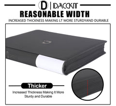 D DACCKIT Toploader Binder in use on a display shelf