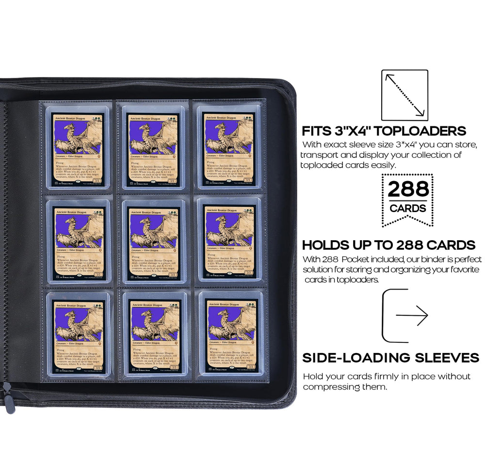 D DACCKIT front cover design highlights card details for easy browsing.