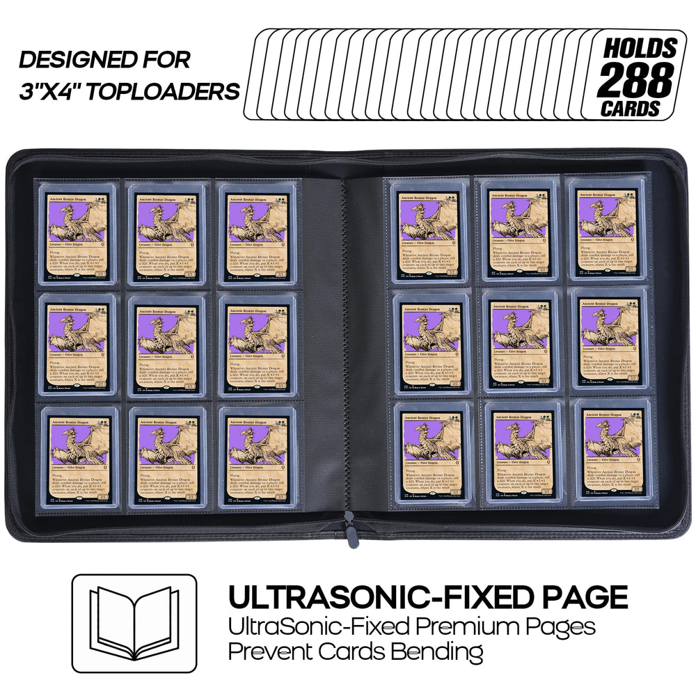 D DACCKIT heavy-duty zipper keeps contents secure when not in use.