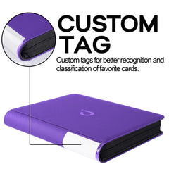D DACCKIT 8-pocket pages support easy organization and fast browsing.