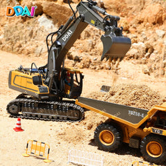 DDAI rubber tracks grip sand and dirt during outdoor use.