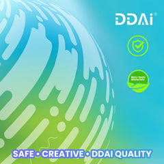 DDAI stay organized craft kit image emphasizes mess-free setup and quick cleanups