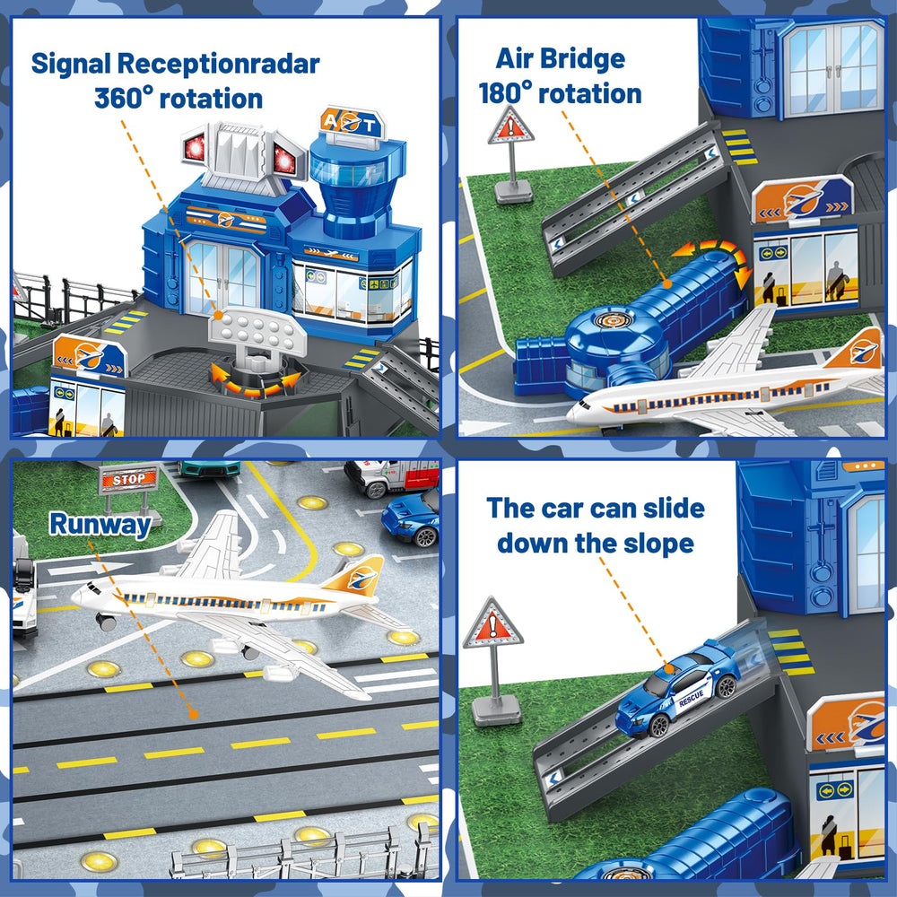 deAO 22x32 inch battle map mat enables sprawling airport layouts