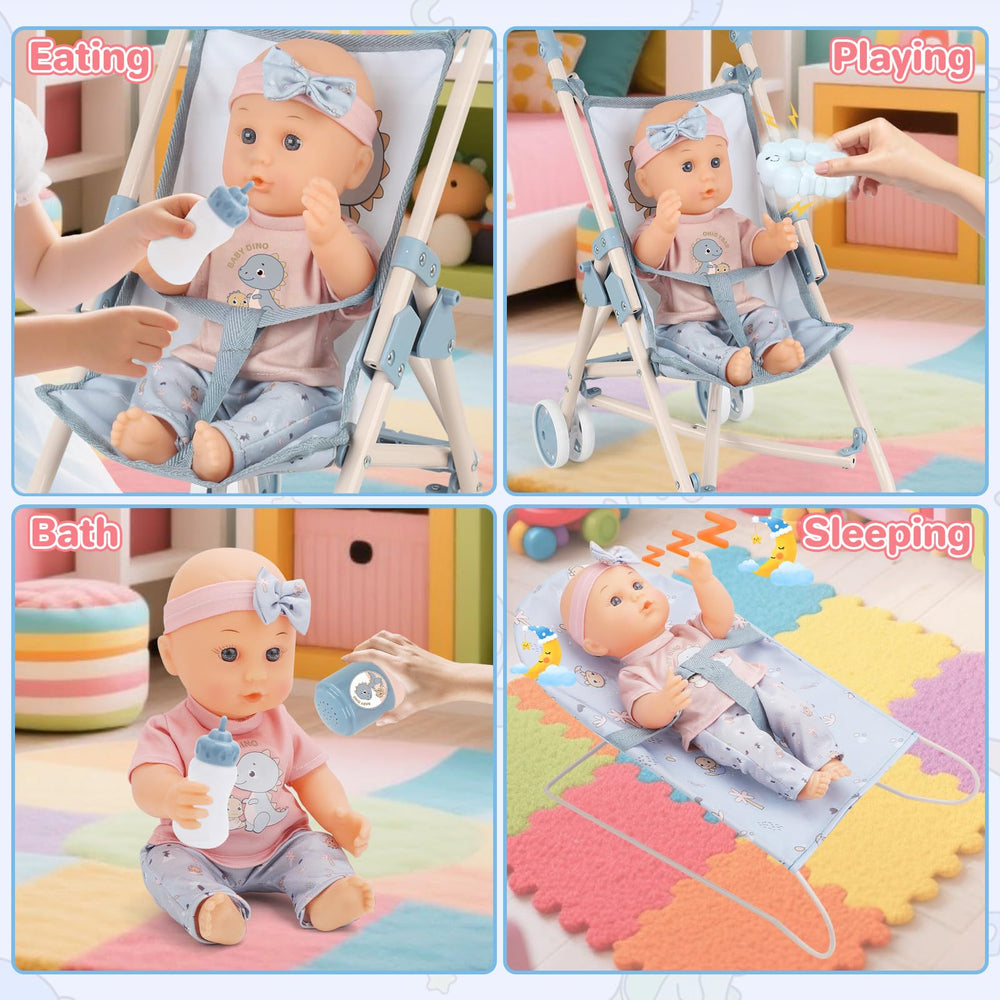 deAO baby doll set doll couch for cozy role play