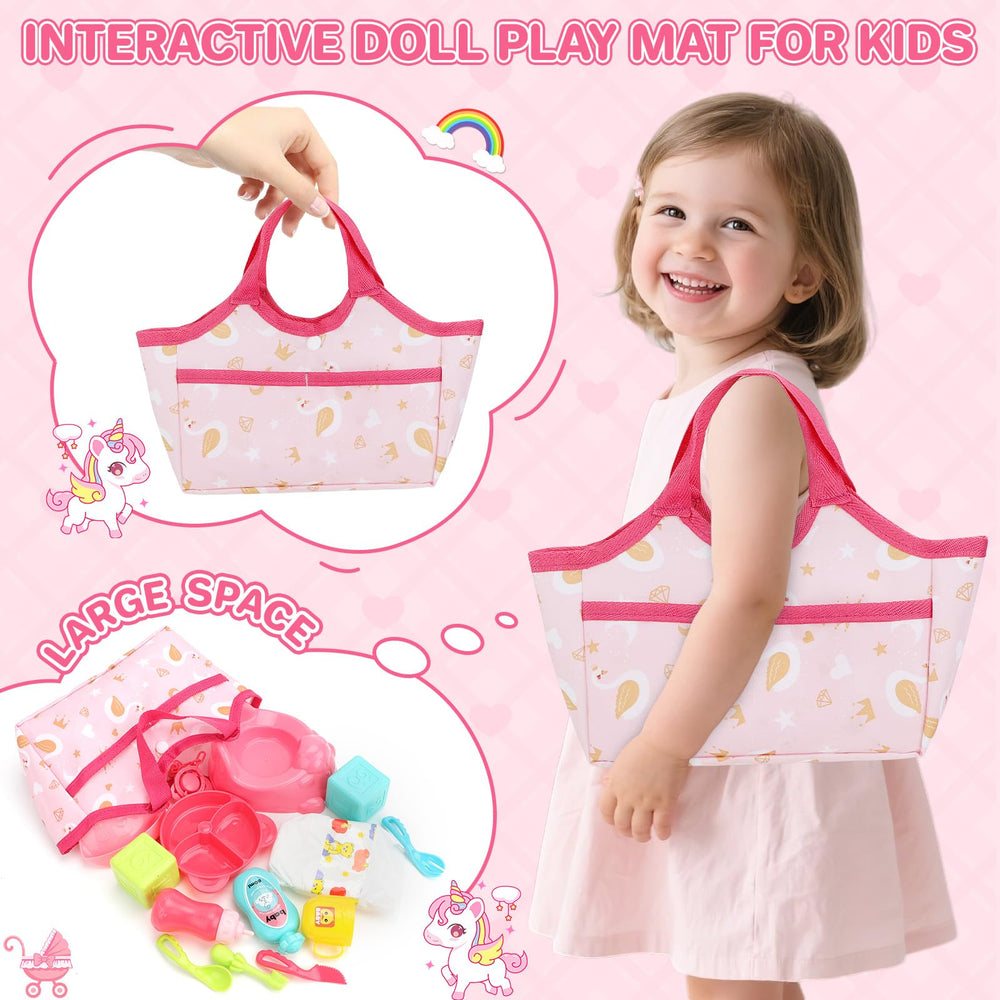 DeAO 13 accessories spark nurturing role-play and daily routines.