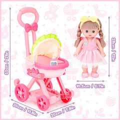 deAO doll clothes dress-up sets, removable outfits spark creativity