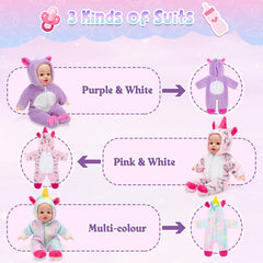 deAO premium cotton outfits provide durable, colorful dress-up options.