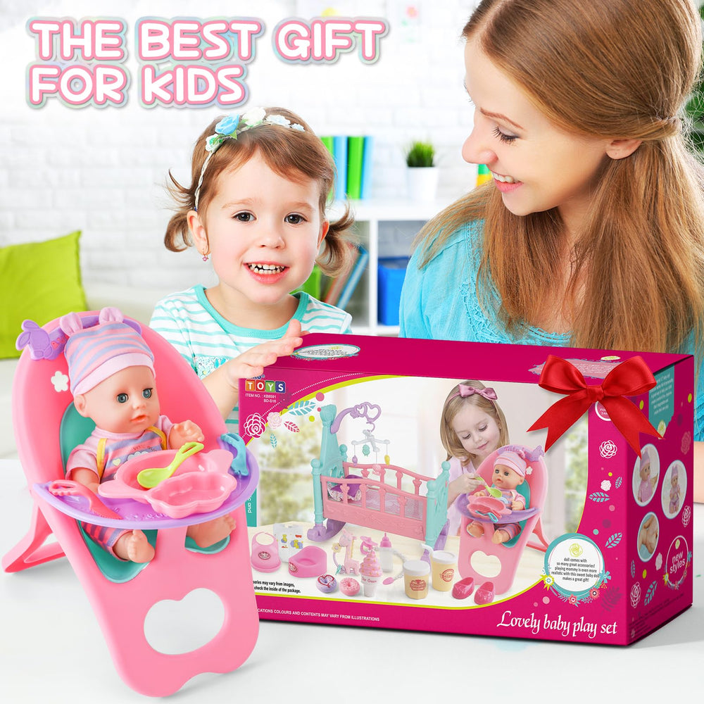 deAO doughnut toys for playful treats during care sessions.