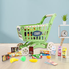 deAO fruits vegetables playset colorful assortment encourages sorting and imaginative meals.