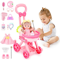 deAO gift-ready dolls playset, perfect for birthdays and holidays