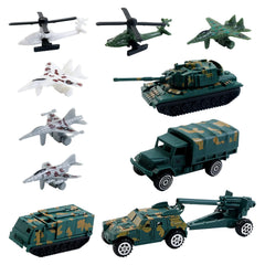 deAO helicopter and planes toy set enables vertical takeoffs during missions