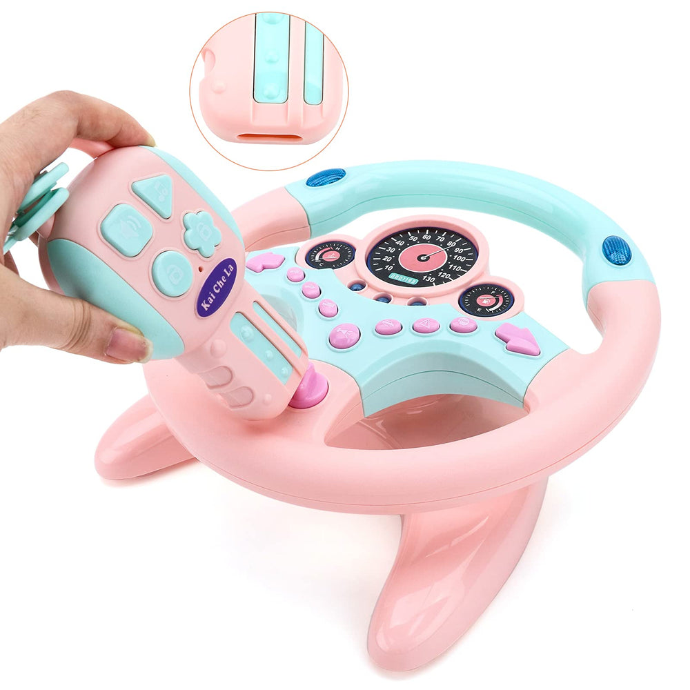 deAO steering wheel key attachment enhances realistic pretend driving