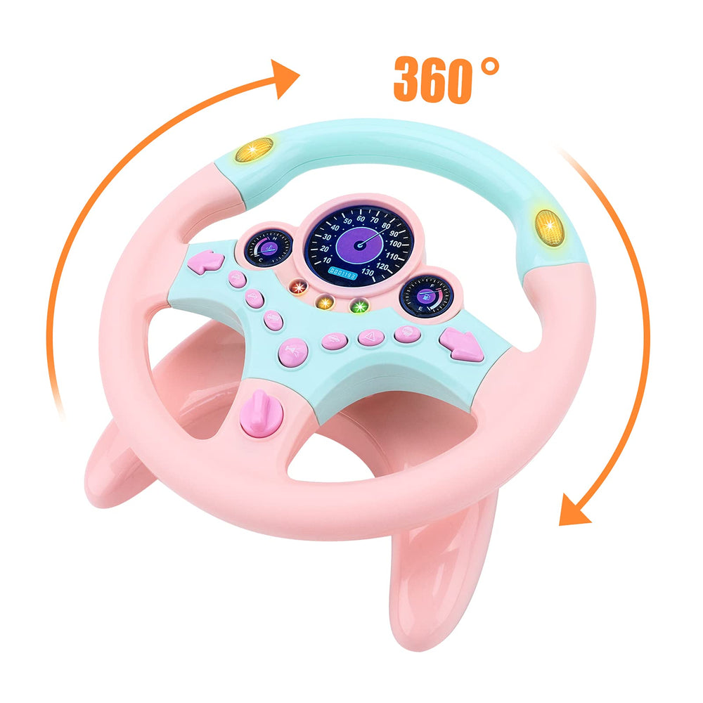 deAO steering wheel speedometer display for realistic vibes