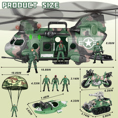 deAO military motorcycle toy adds fast-action mobility