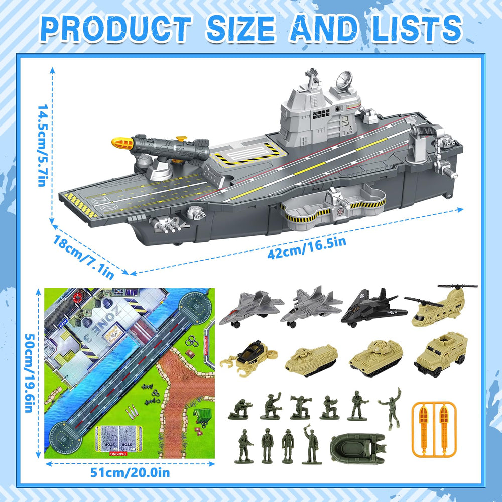 deAO military vehicles set promotes hands-on friction-powered action