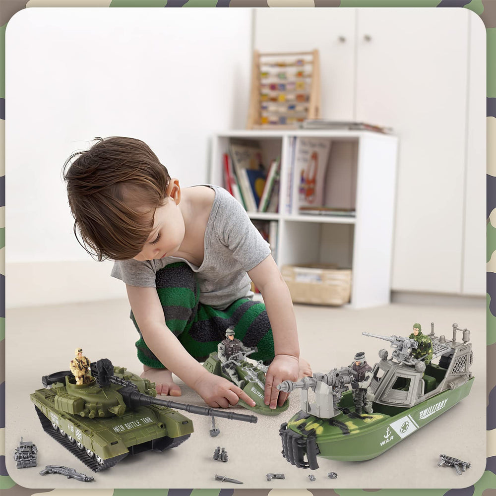 deAO Fort toy anchors durable play and role-play adventures