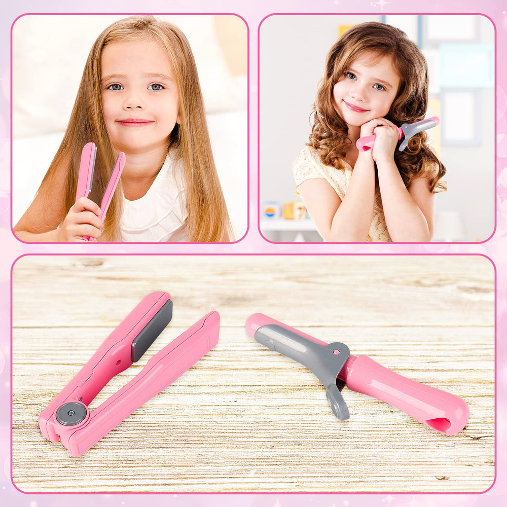 deAO nail polish and makeup accessories for pretend beauty routines.