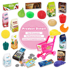 deAO pink blunt-edge design supports safe imaginative play