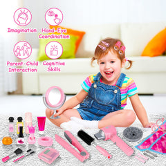 deAO salon mirror and dressing bag for role-play fashion moments.