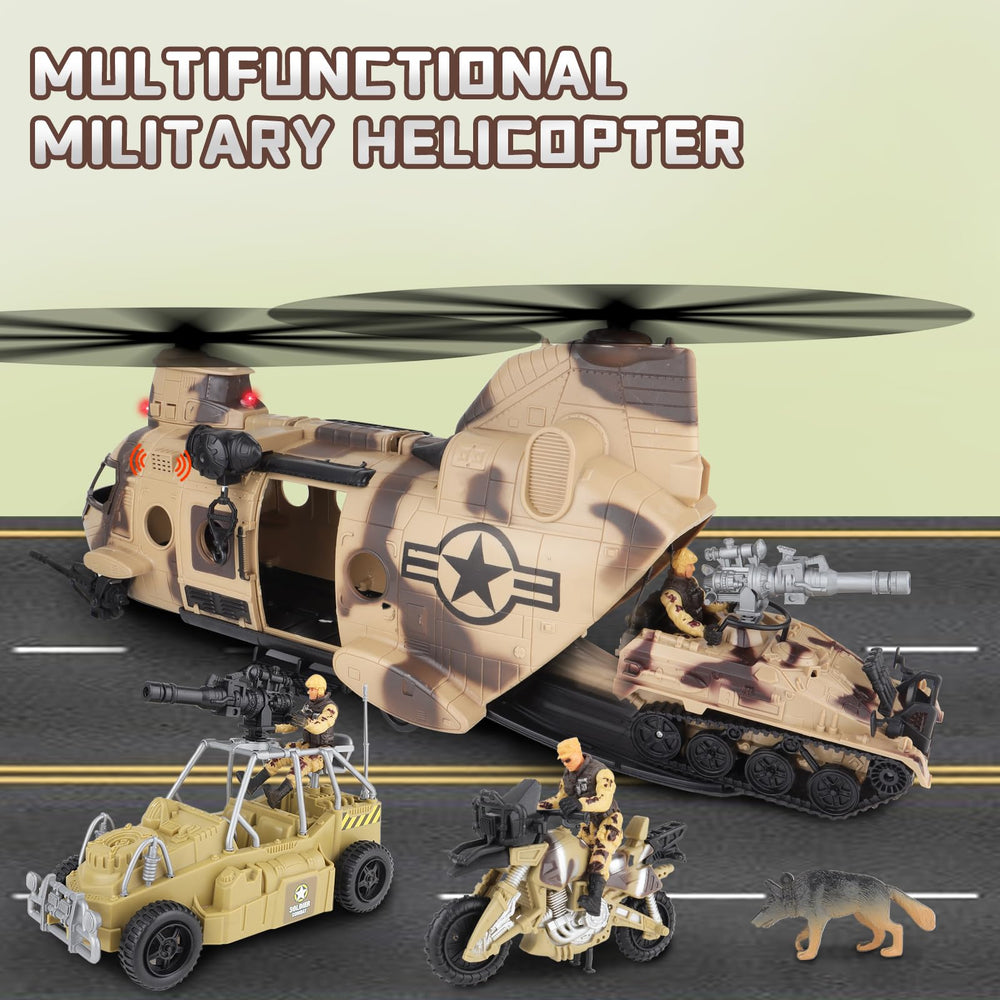 DeAO soldier action figures fuel epic army play and storytelling