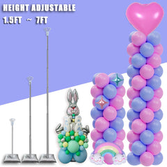 Decojoy balloon arch stands enhance venue aesthetics with elegant lines.